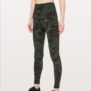 Lululemon camo align pant
